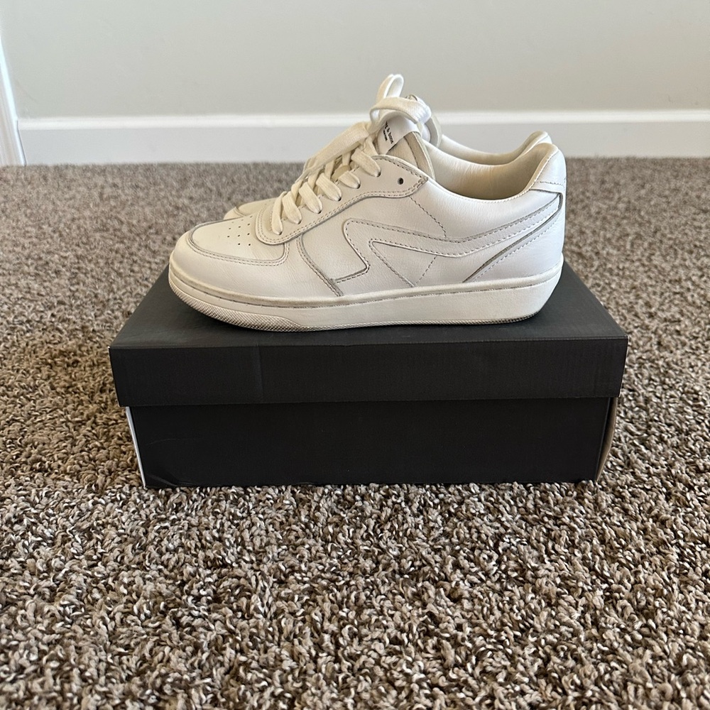 Rag & Bone Retro Court Sneaker in White, size 36.5/ 6.5 - Picture 4 of 7
